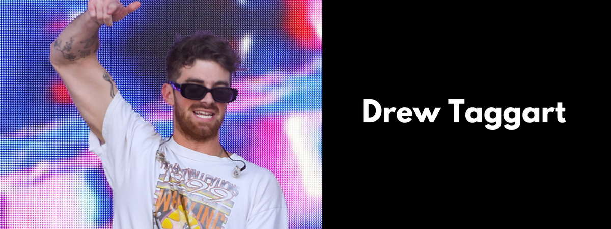 Drew Taggart of The Chainsmokers Sunglasses Drew Taggart of The Chainsmokers Sunglasses