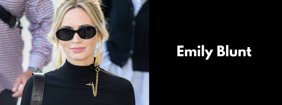 Emily Blunt Glasses & Sunglasses Emily Blunt Glasses & Sunglasses
