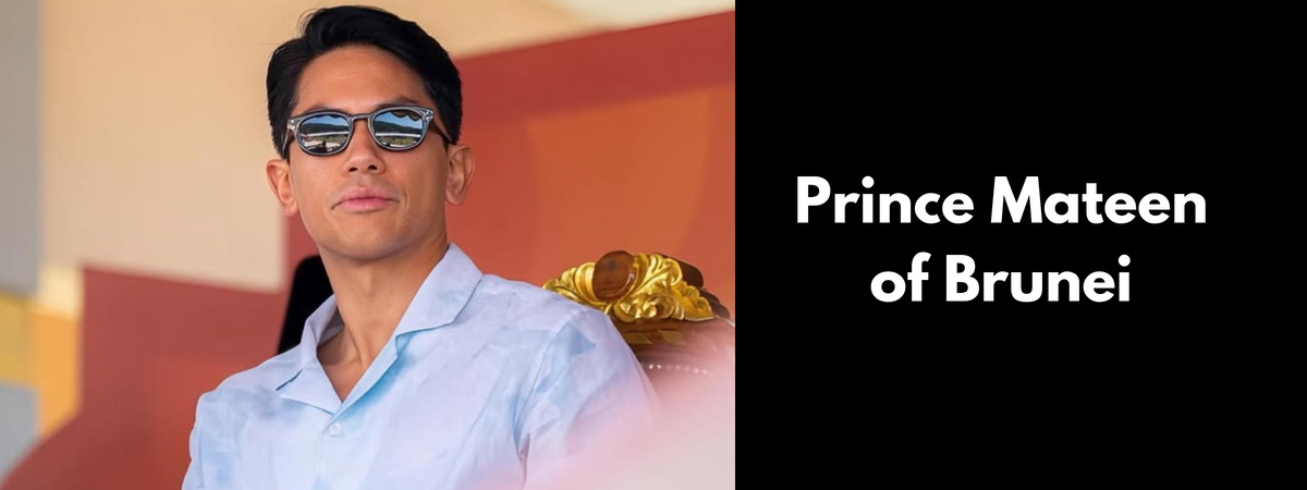 Prince Mateen of Brunei Sunglasses Prince Mateen of Brunei Sunglasses