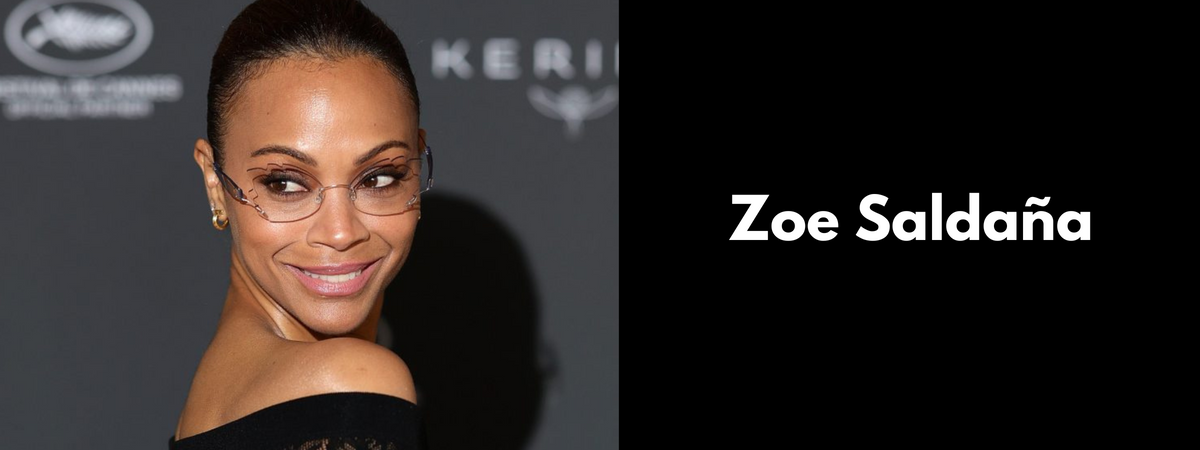 Zoe Saldaña Glasses & Sunglasses Zoe Saldaña Glasses & Sunglasses