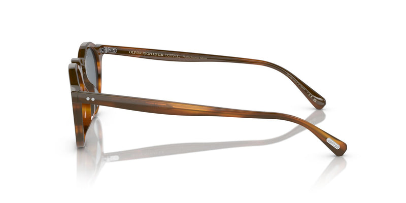 Occhiali Da Sole Oliver Peoples OP-13 Sun 5504/SU - Modello Aviator In Ghiaia Con Lenti Polarizzate G-15
