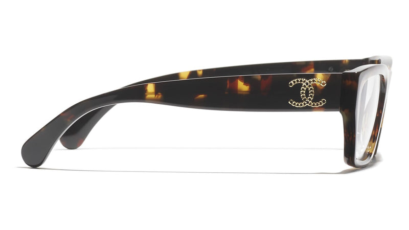 CHANEL ブラック メガネ 正規品 CHANEL 3495 1818 Glasses - Pretavoir