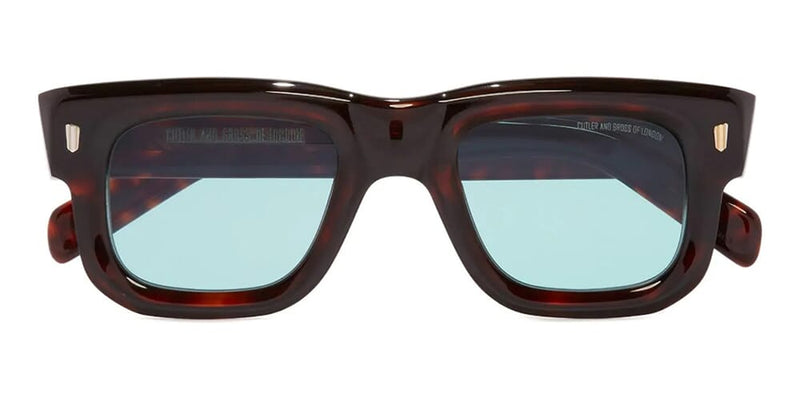 Cutler and Gross Sun 1402 03 Dark Turtle Sunglasses - Pretavoir