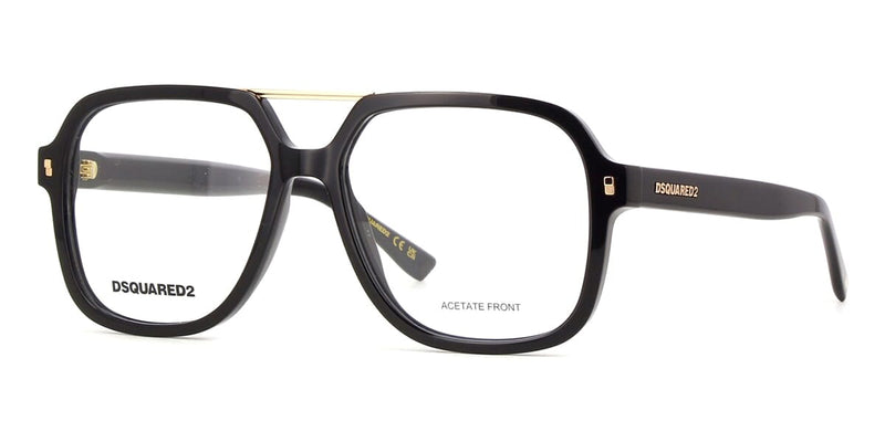 正規品新品DSQUARED2黒縁眼鏡 Dsquared2 D2 0142/S 08AIR Sunglasses - Pretavoir