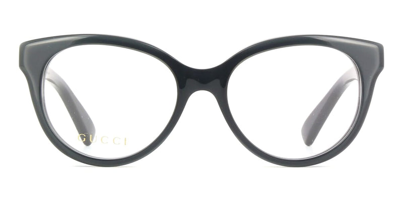 Gucci GG1590O 004 Eyeglasses Womens Grey Crystal/Black Full Rim Round Shape 52mm Gucci GG1590O 004 Eyeglasses Womens Grey Crystal/Black Full  main image 3