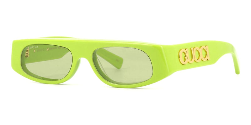 小物 GUCCI Sunglasses l Logo Clear Green Gucci GG1771S 009 Sunglasses - Pretavoir
