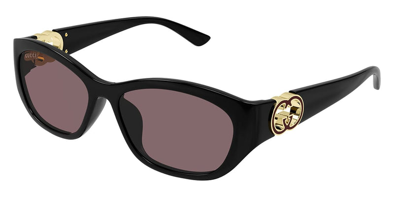 【GUCCI】美品✨ブラックキャミソール✨スワロスキーチャーム付き✨イタリー製 Gucci GG1826SK 007 Sunglasses - Pretavoir