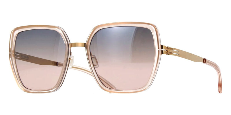 ic! berlin Beam Ice Tea HD Sophisticated Pink Sunglasses Ic! Berlin® Dominica Square Sunglasses - EuroOptica main image 4