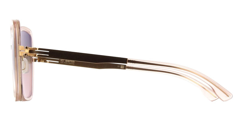 ic! berlin Zoe S Rose Gold Ice Tea Sunglasses - Pretavoir display picture 1
