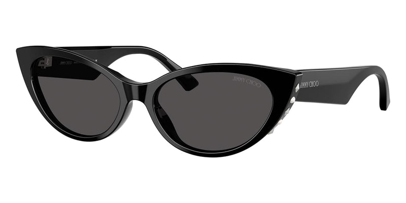 ジミーチュウ　ブラックキャットアイサングラス Sol | Black Cat Eye Sunglasses | JIMMY CHOO