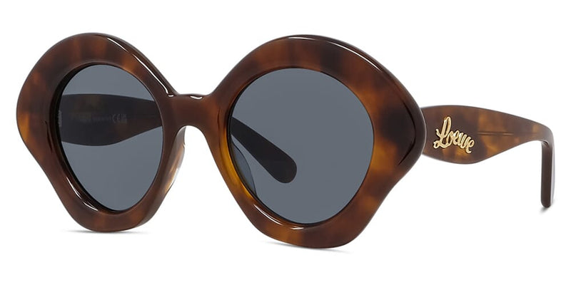 Loewe Oversized Round Sunglasses LW40125U Tortoiseshell w/ COA Italy Loewe Tortoiseshell Oversized Round Sunglasses Loewe main image 2