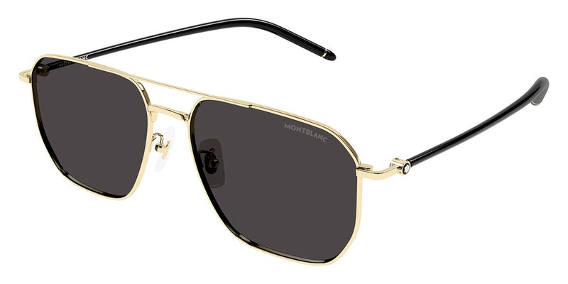mm Montblanc MB0367SA 001 Sunglasses - Pretavoir
