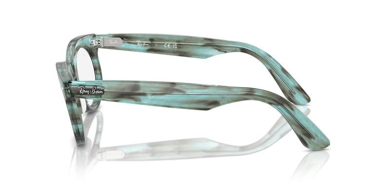未使用品　Ray-Ban ROUND EVOLUTION OVAL OVAL SOLID EVOLVE Sunglasses in Silver and Green/Blue - RB3547