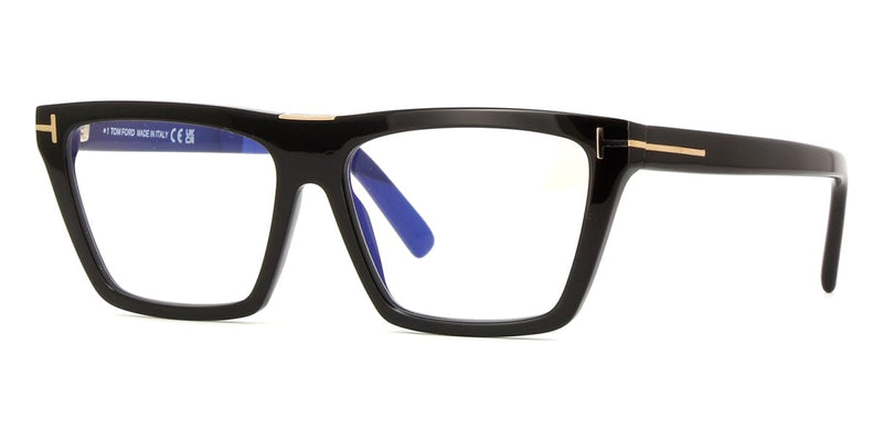 Tom Ford TF5912-B 001 Blue Control Glasses Pretavoir