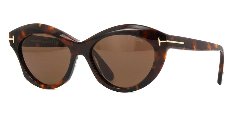 NEW TOM FORD SUNGLASSES FT1111 52E HAVANA WOMEN EYEWEAR TOM FORD TF1111 52E TOM FORD Sunglasses FT1111 TONI 52E Havana brown Woman | eBay main image 3