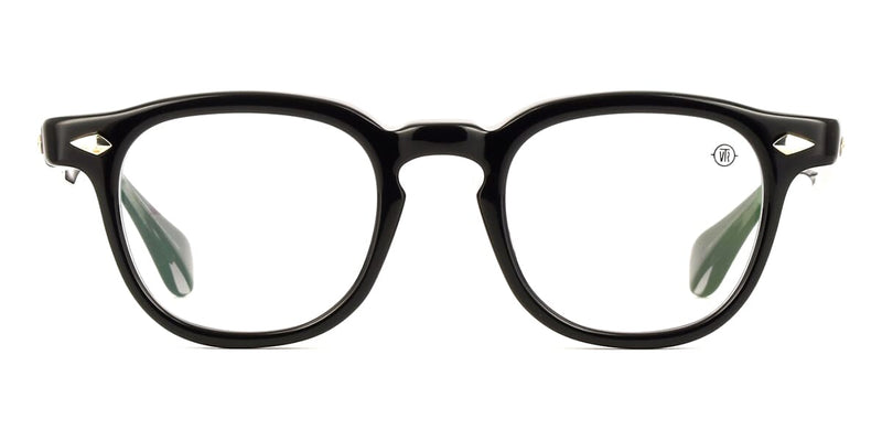 True Vintage Revival Kuro TVR 504 Classic Black Crystal Glasses 