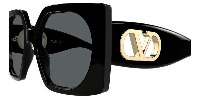伊製 VALENTINO MISS V 金糸総レーストップス50XL大きサイズ Valentino Vain Bold VG0002S 001 Sunglasses – Pretavoir