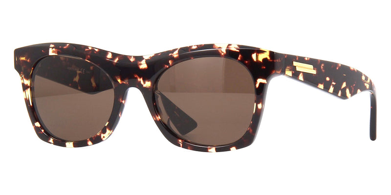 Bottega Veneta BV1061S 002 Tortoiseshell Square Sunglasses 