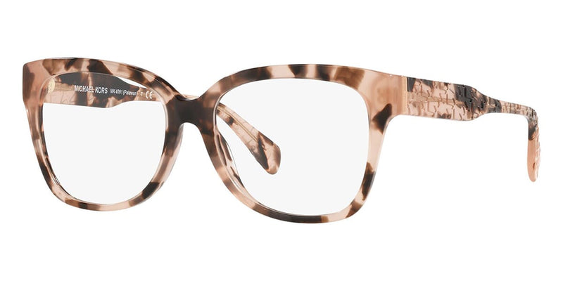 Michael kors best sale pink clear glasses