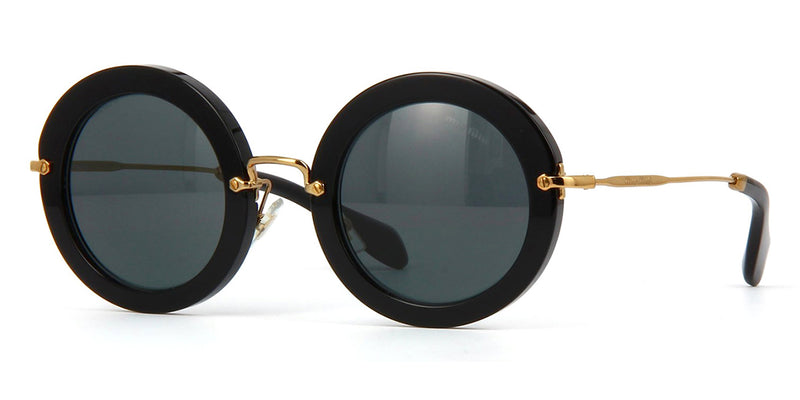 Miu Miu MU 13NS 1AB1A1 - As Seen On Madelaine Petsch Sunglasses 