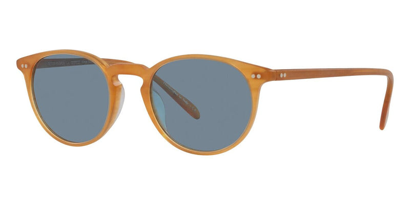 Oliver Peoples RILEY SUN 5004SU ユニセックス サングラス SEMI-MATTE AMBER TORT Oliver Peoples OV5004SU Riley Orange Sunglasses