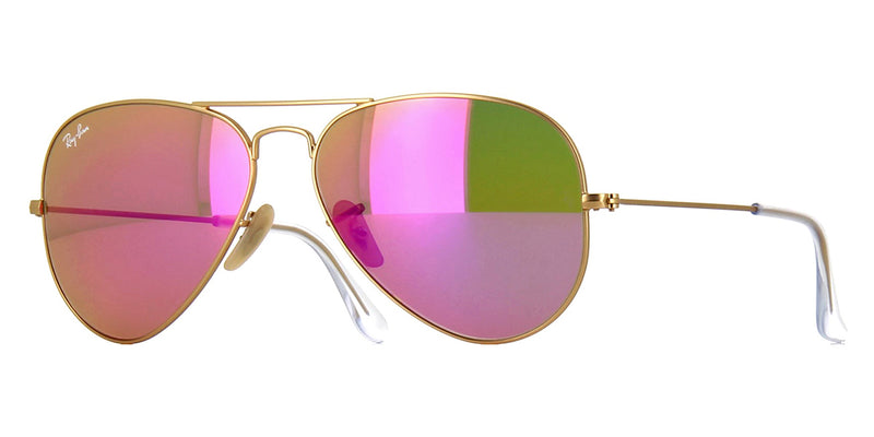 Aviator Occhiali Rayban Rosa Ray Ban Junior Aviator Rose Gold W