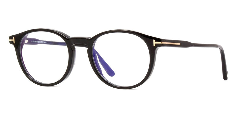 Tom Ford Eco Collection TF5823 001 Blue Control with Clip-On