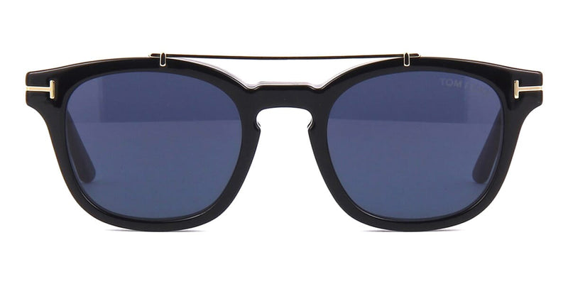 Tom Ford TF5532-B 01V Blue Control with Clip On Glasses - Pretavoir 