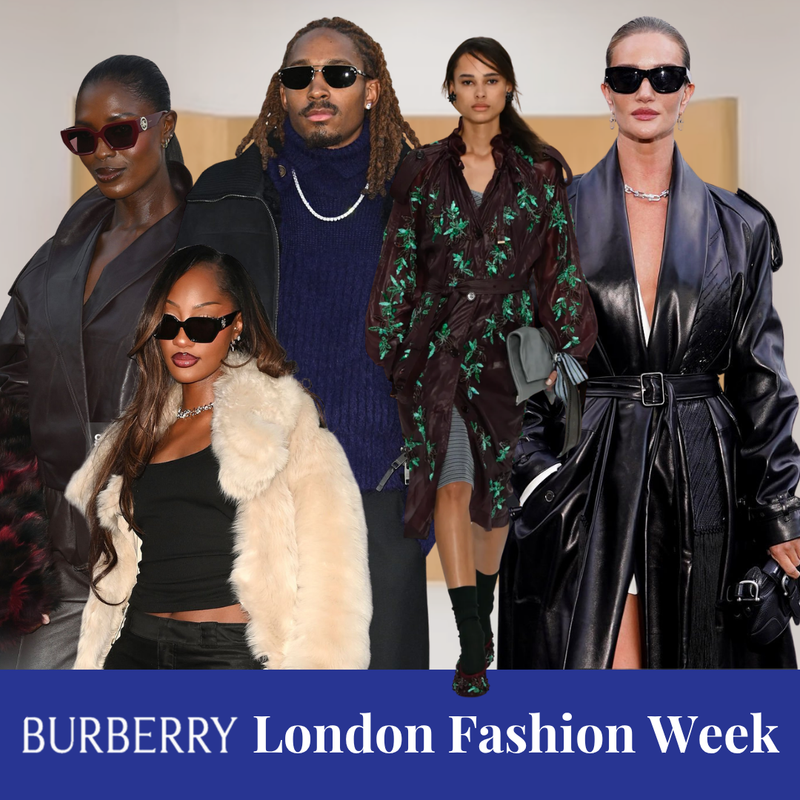 Celebrity Sunglasses at Burberry Spring/Summer 2027 London Fashion Week
