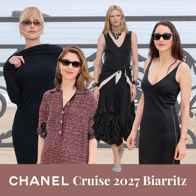 Celebrity Sunglasses at CHANEL Cruise 2027 Biarritz