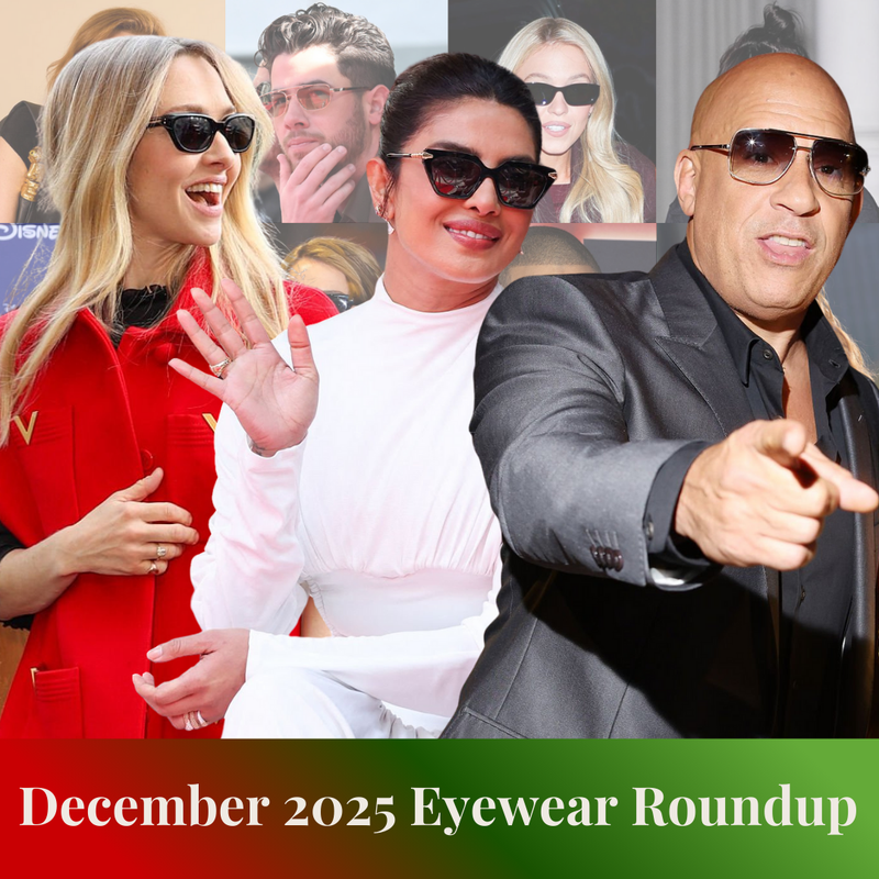 December 2025 Celebrity Eyewear Roundup