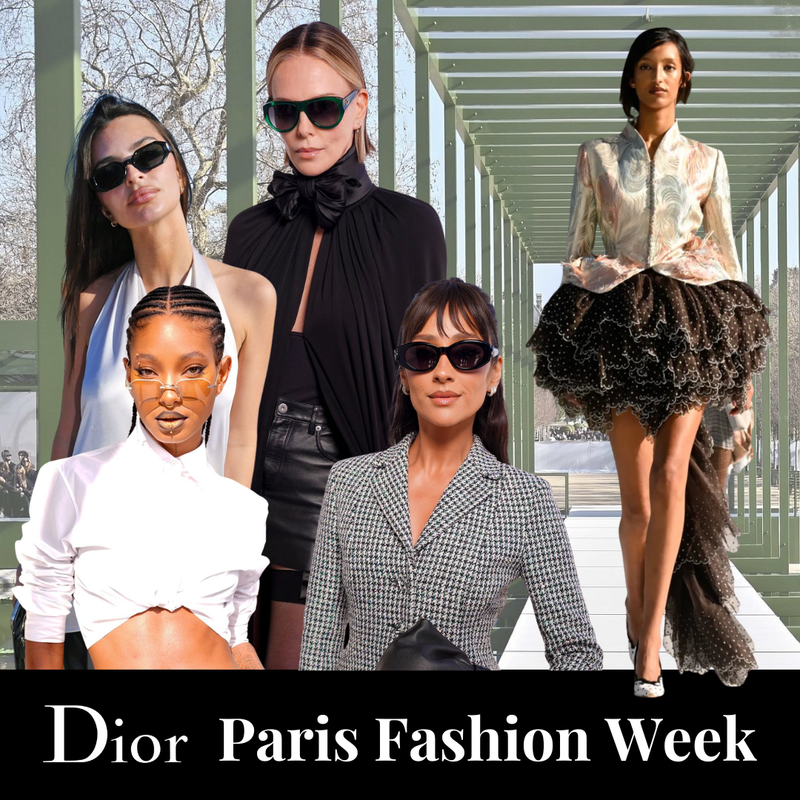 Dior Opens Paris Fashion Week: Celebrity Eyewear Highlights