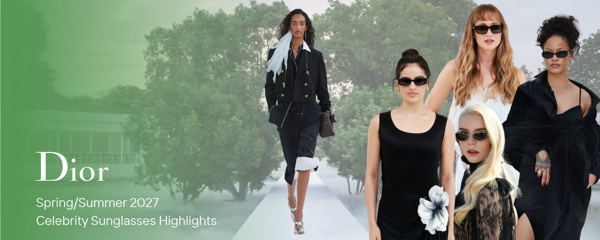 Dior Spring/Summer 2027: Celebrity Sunglasses Highlights