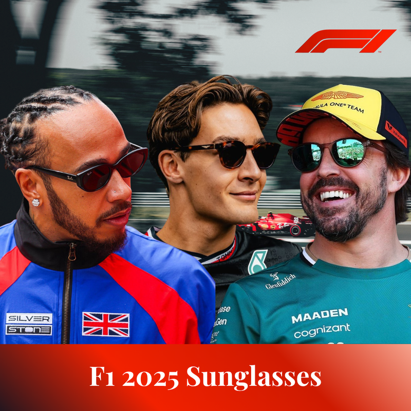 F1 Eyewear from the 2025 Grand Prix Season