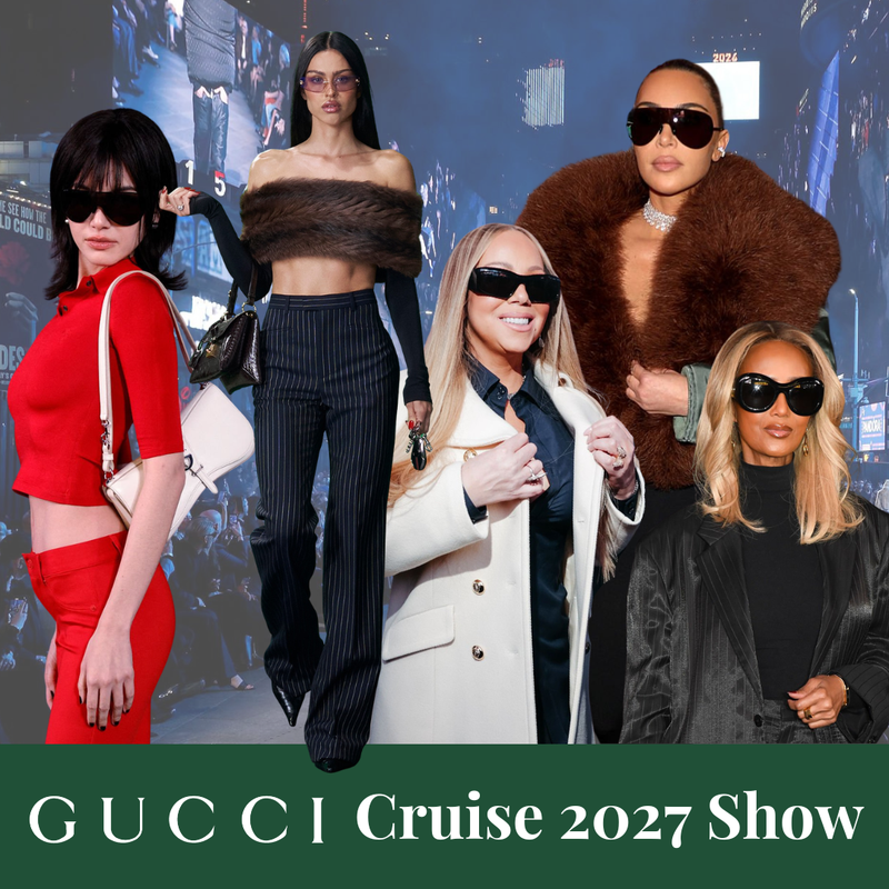 Gucci Cruise 2027: Celebrity Sunglasses Highlights