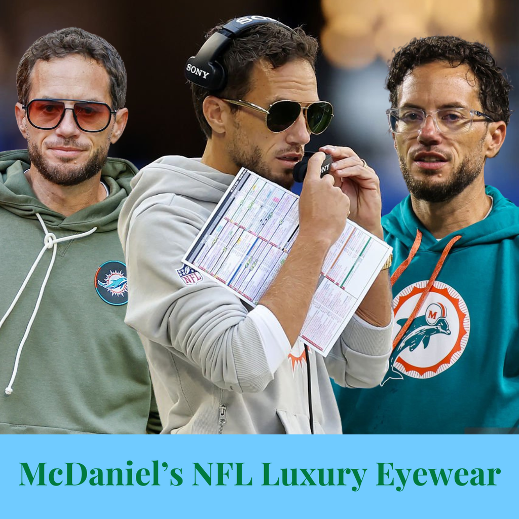 Mike McDaniel Redefines NFL Style with Luxury Eyewear