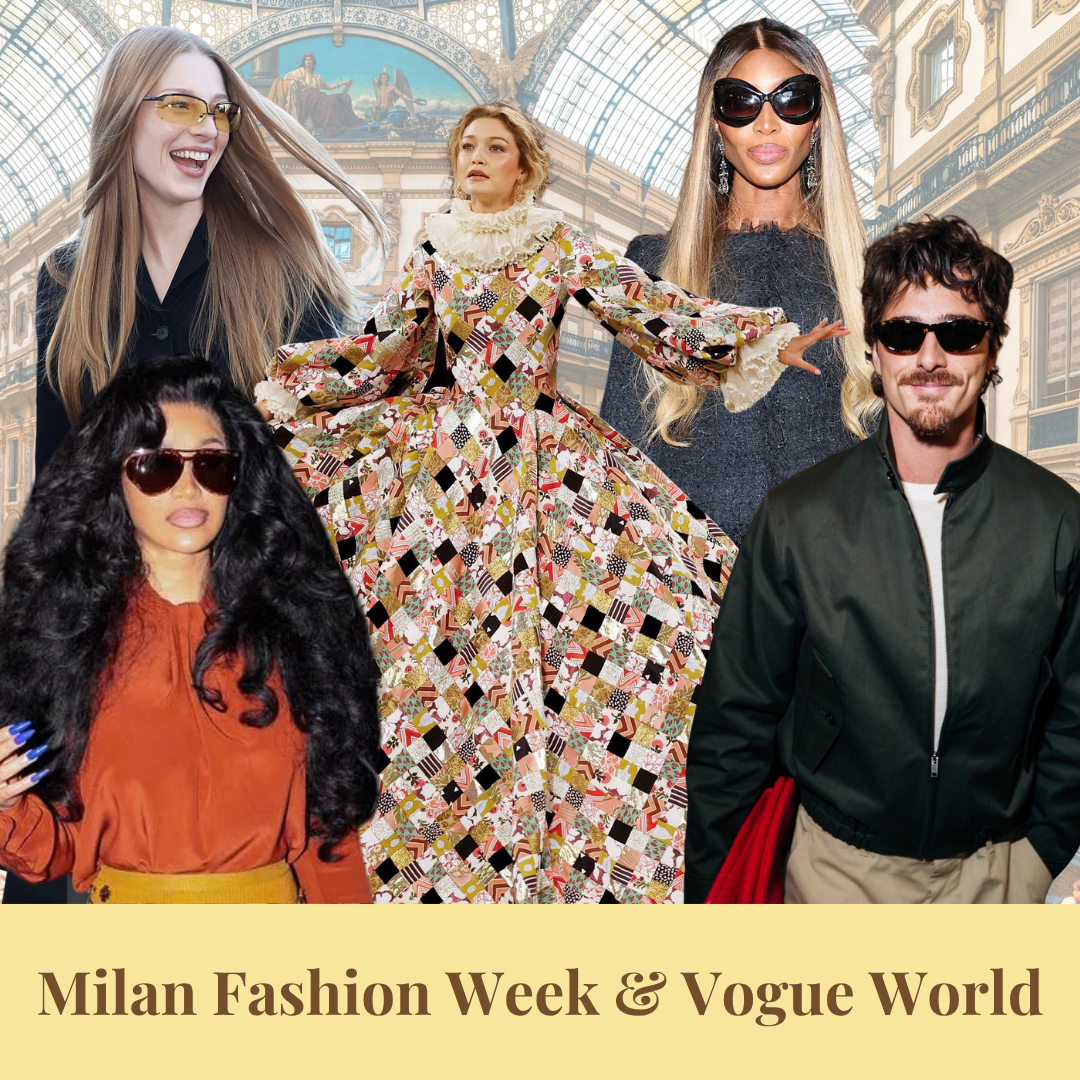 Celebrity Sunglasses at Milan Fashion Week & Vogue World 2027