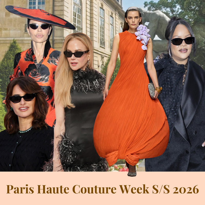 Standout Celebrity Sunglasses Seen at Paris Haute Couture Week S/S 2026