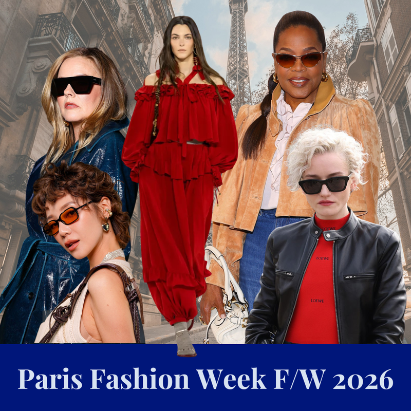 Celebrity Sunglasses at Paris Fashion Week Fall/Winter 2026