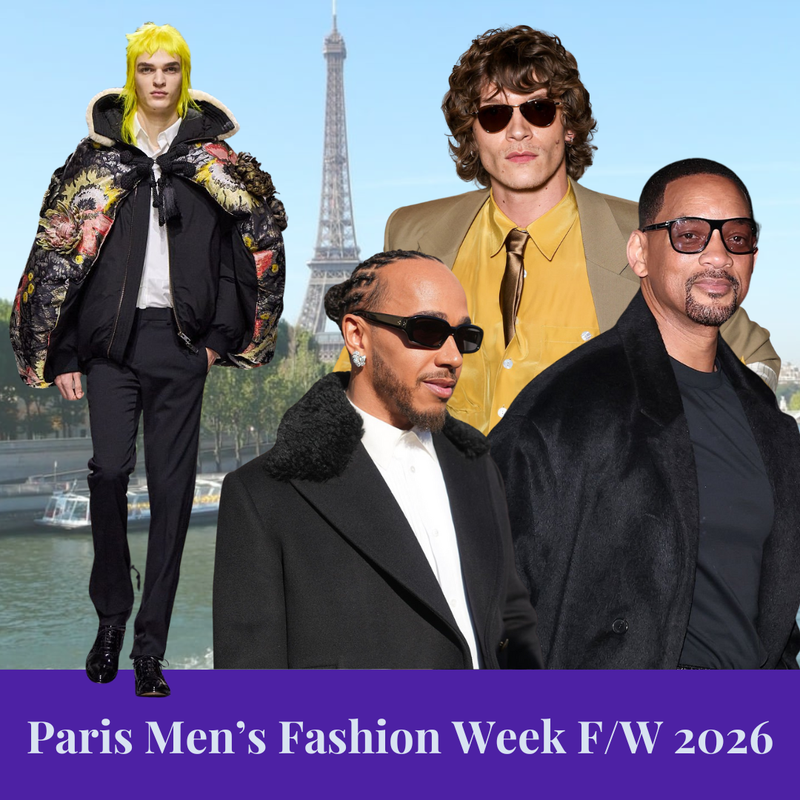 Trending Eyewear from Paris Men's Fashion Week F/W 2026