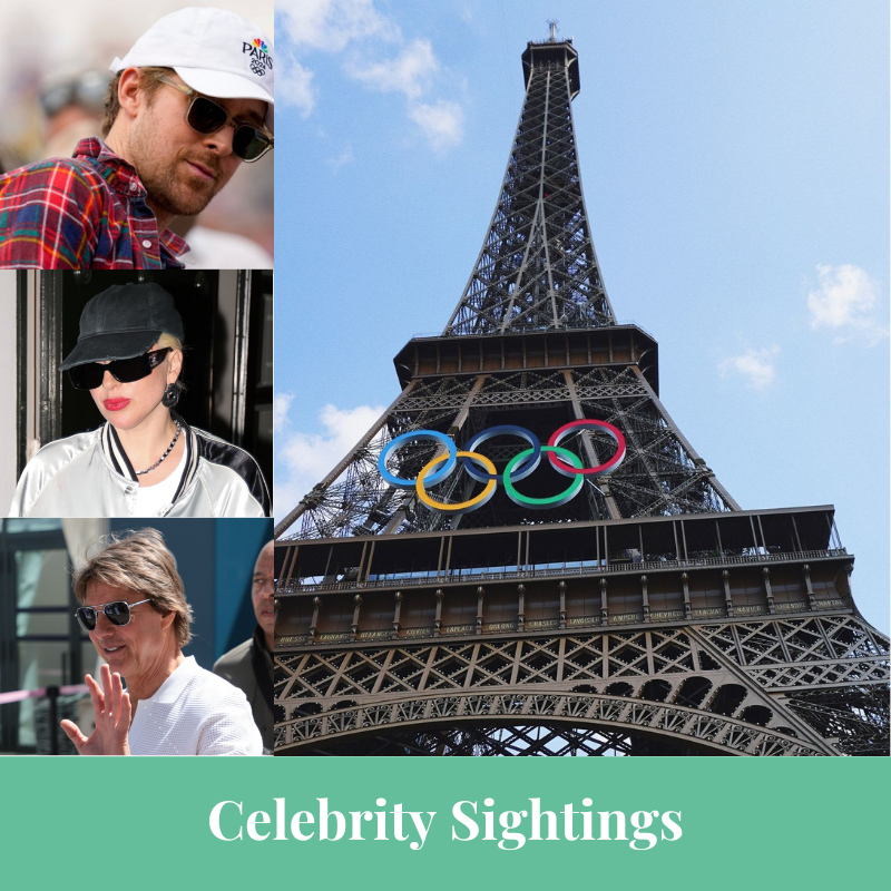 Celebrity Sunglass Sightings at the Paris 2024 Olympic Games