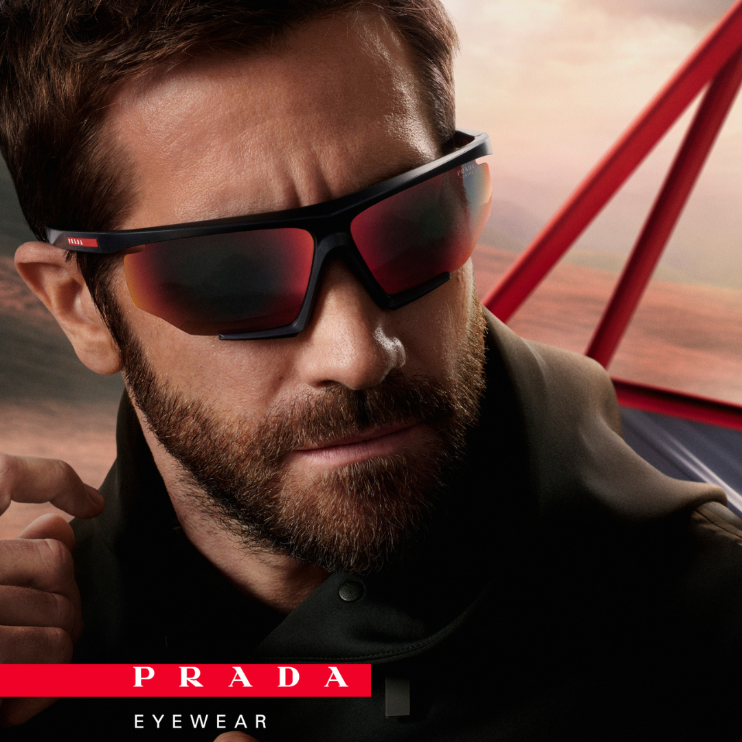 Jake Gyllenhaal For Prada Linea Rossa Eyewear
