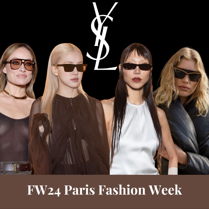 Paris Fashion Week: Saint Laurent Fall/Winter 24 Eyewear