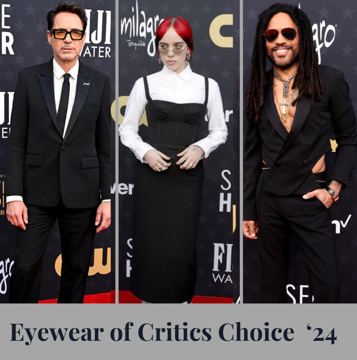 The Eyewear of the Critics' Choice Movie Awards 2024