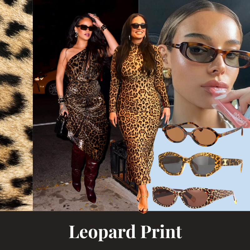 The Leopard Print Trend meets Sunglasses