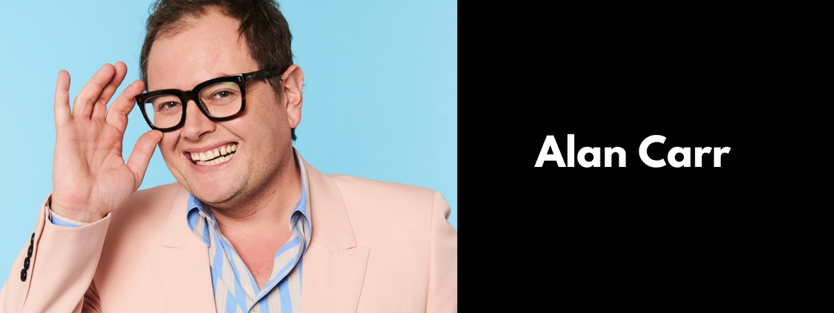 Alan Carr Glasses