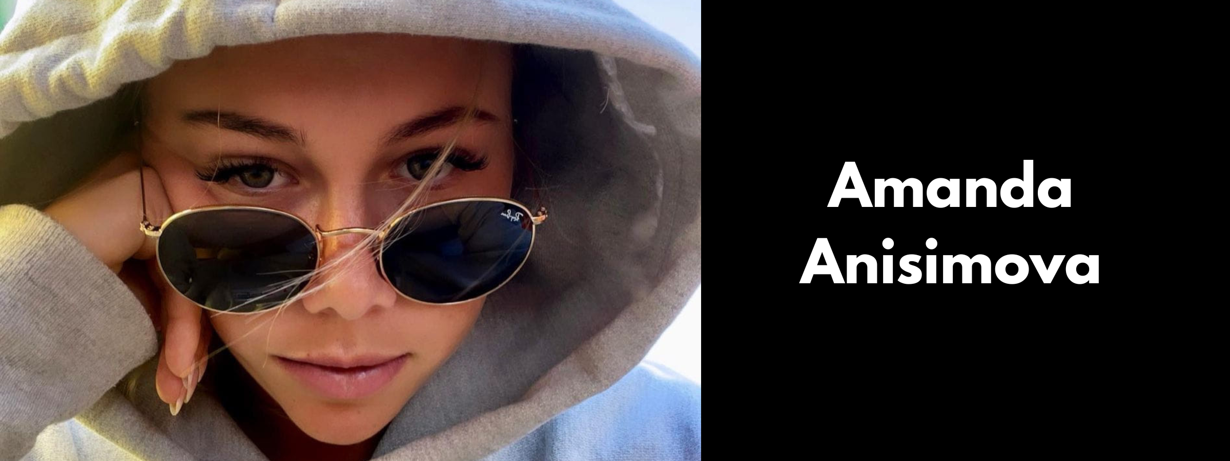 Amanda Anisimova Sunglasses