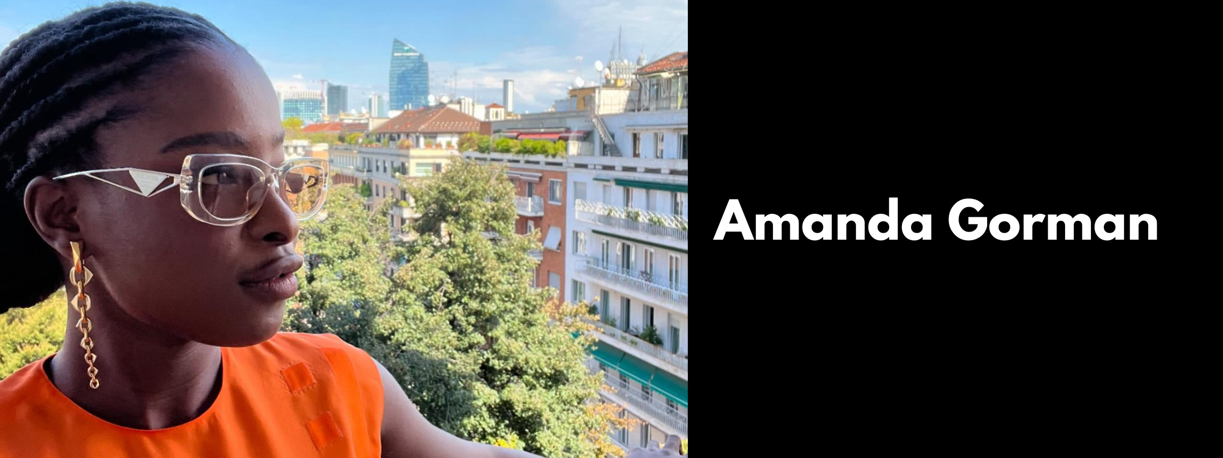 Amanda Gorman Sunglasses