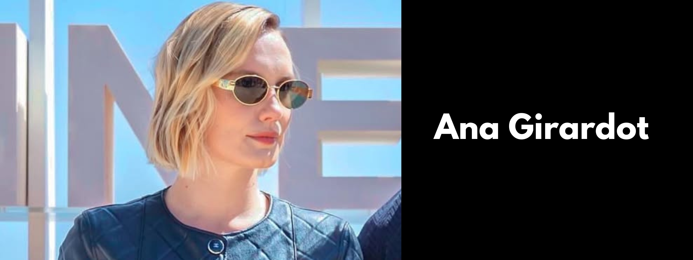 Ana Girardot Sunglasses