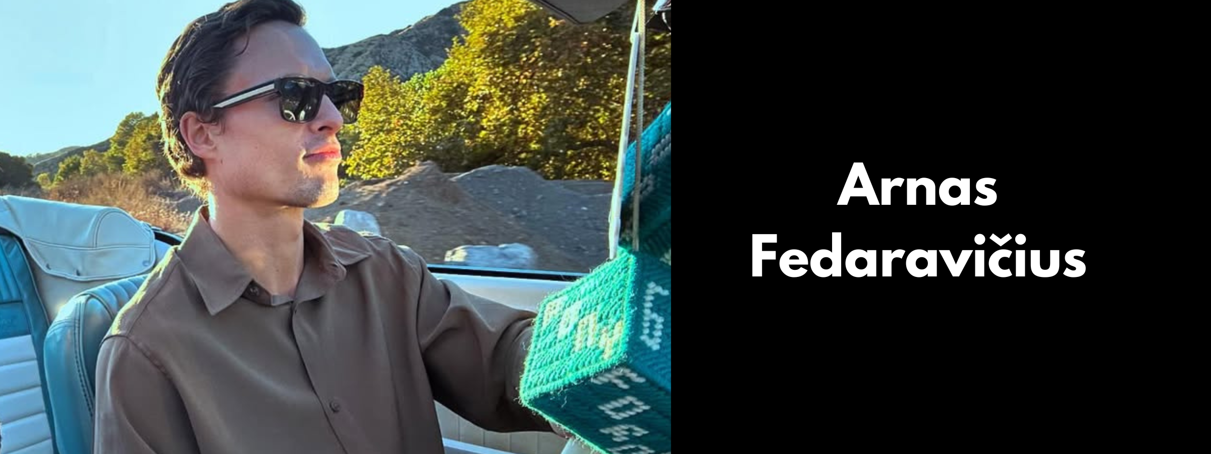 Arnas Fedaravičius Sunglasses